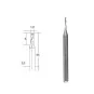 Fraise en métal dur Ø 1mm Proxxon Proxxon PRX-28758 - 1 PRX-28758-Fraise en métal dur Ø 1mm Proxxon - PRX-28758