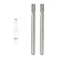 Proxxon 3mm diameter cylindrical steel tip milling cutter, wolfram-... PRX-28722-Proxxon 3mm diameter cylindrical steel tip milling cutter, wolfram-vanadium alloy (x2) - PRX-28722