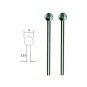 PRX-28725-Fraise embout acier wolfram-vanadium, boule Ø 6mm (x2) Proxxon