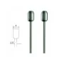 Proxxon 8mm diameter cylindrical steel tip milling cutter, wolfram-... PRX-28726-Proxxon 8mm diameter cylindrical steel tip milling cutter, wolfram-vanadium alloy (x2) - PRX-28726