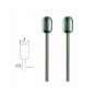 PRX-28726-Fraise embout acier wolfram-vanadium, cylindrique Ø 8mm (x2) Proxxon - PRX-28726