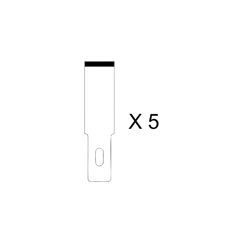 5 HO363 blades for scalpel knife n°2 ø11 HOLI Tools HO363 - 1