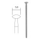 Curved diamond grinding tip Ø 5.0 mm Proxxon - PRX-28250 PRX-28250-Proxxon domed diamond grinding bit Ø 5.0 mm - PRX-28250