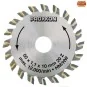 Lame de scie circulaire à plaquettes carbure 50 mm, 20 dents Proxxon Proxxon PRX-28017 - 1 PRX-28017-Lame de scie circulaire à plaquettes carbure 50 mm, 20 dents Proxxon - PRX-28017
