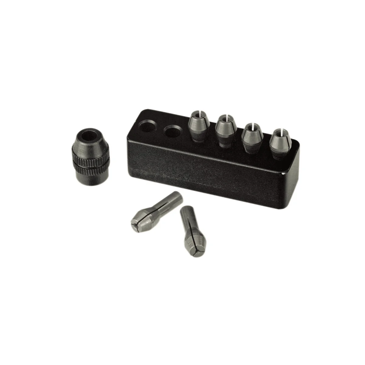 MICROMOT clamps, 6 pieces 1.0 to 3.2 mm Proxxon - PRX-28940 MICROMOT clamps, 6 pieces 1.0 to 3.2 mm Proxxon - PRX-28940