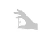 Proxxon HSS steel wavy-tooth blades for STS (x2) - PRX-28056 - PRX-... PRX-28056-Proxxon HSS steel wavy-tooth blades for STS (x2) - PRX-28056