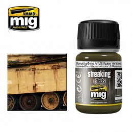 STREAKING Grime for Modern Vehicles US 35ml Mig AMMO - MIG Jimenez A.MIG-1207 - 1