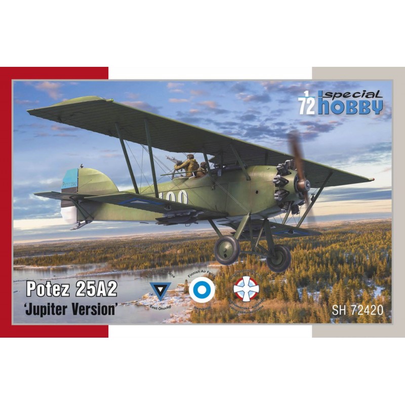 Potez 25A2 Version Jupiter 1/72 Special Hobby  SH72420 - 1