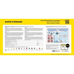 Super Etendard 1/72 Heller + colle et peintures Heller HEL-56360 - 2
