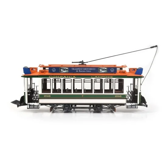 53011-OcCre 53011 Buenos Aires Tram 1/24 scale wood and metal construction kit