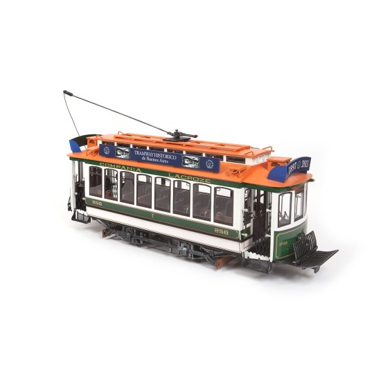 53011-Buenos Aires Tram 1/24 OchCre Metal Wood Construction Kit