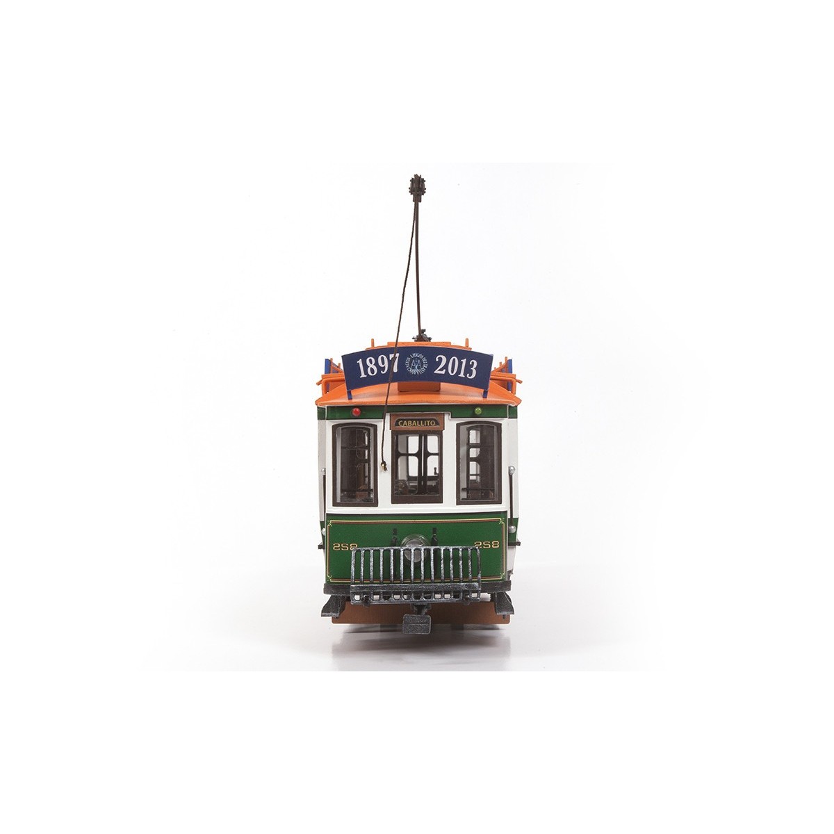 OcCre 53011 Buenos Aires Tram 1/24 scale wood and metal constructio...