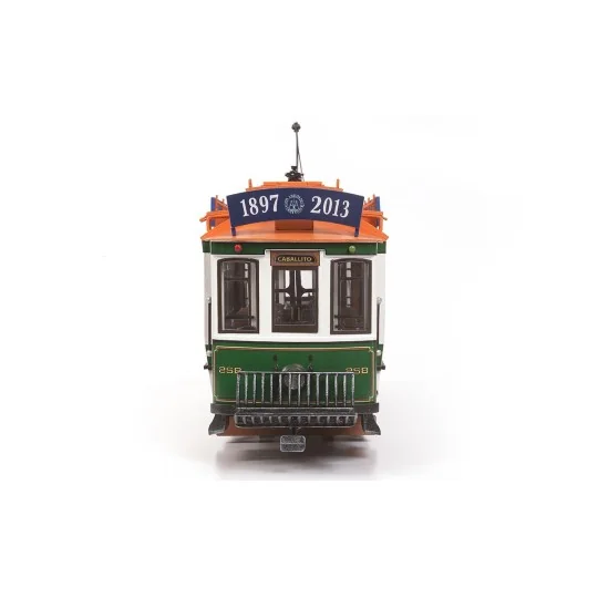 53011-OcCre 53011 Buenos Aires Tram 1/24 scale wood and metal construction kit
