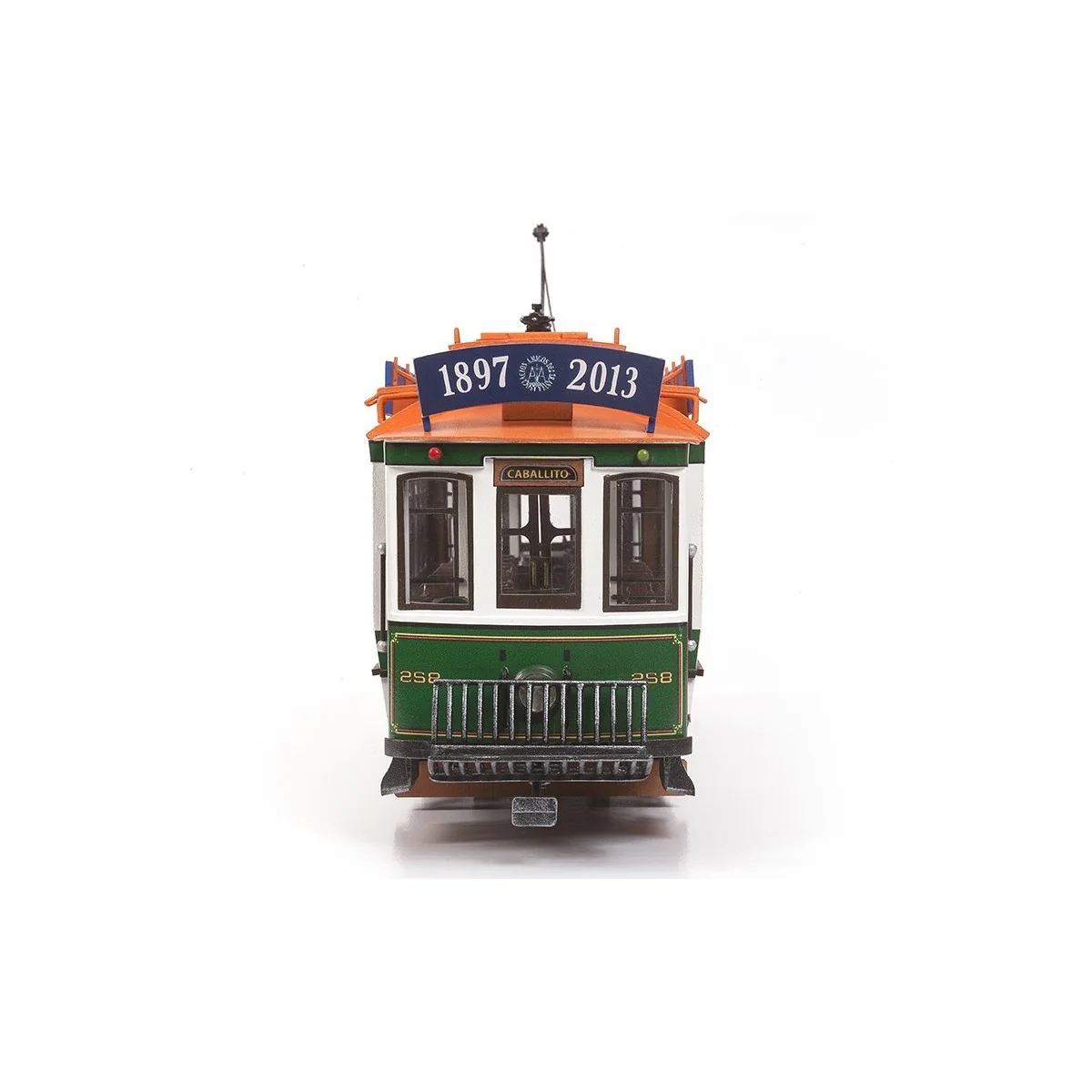 OcCre 53011 Buenos Aires Tram 1/24 scale wood and metal constructio...