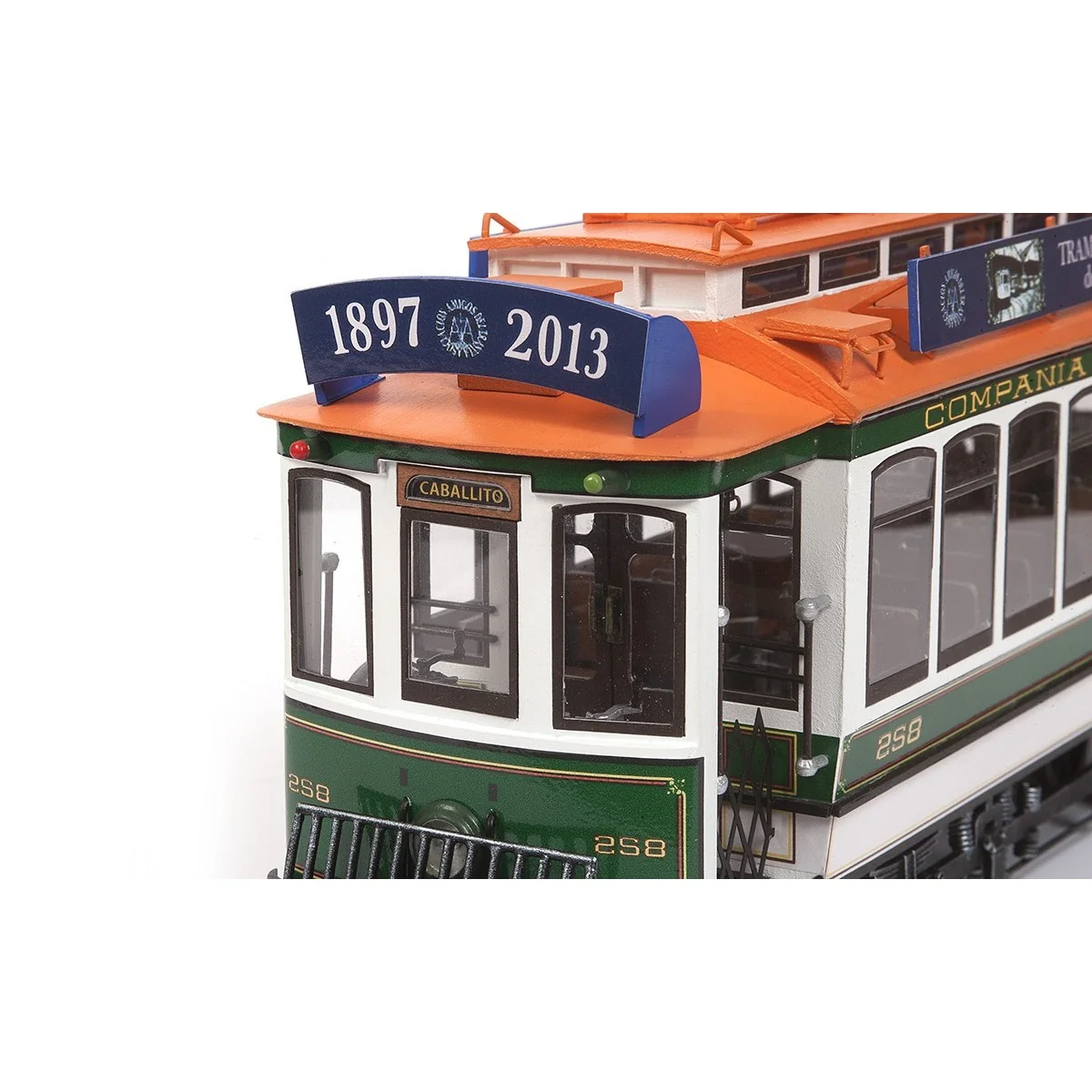 Buenos Aires Tram 1/24 OchCre Metal Wood Construction Kit - 53011