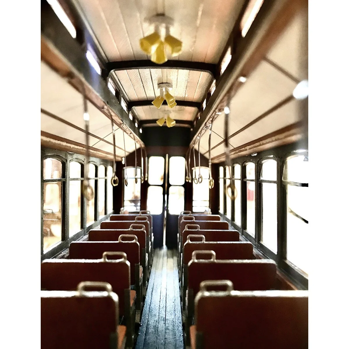 OcCre 53011 Buenos Aires Tram 1/24 scale wood and metal constructio...