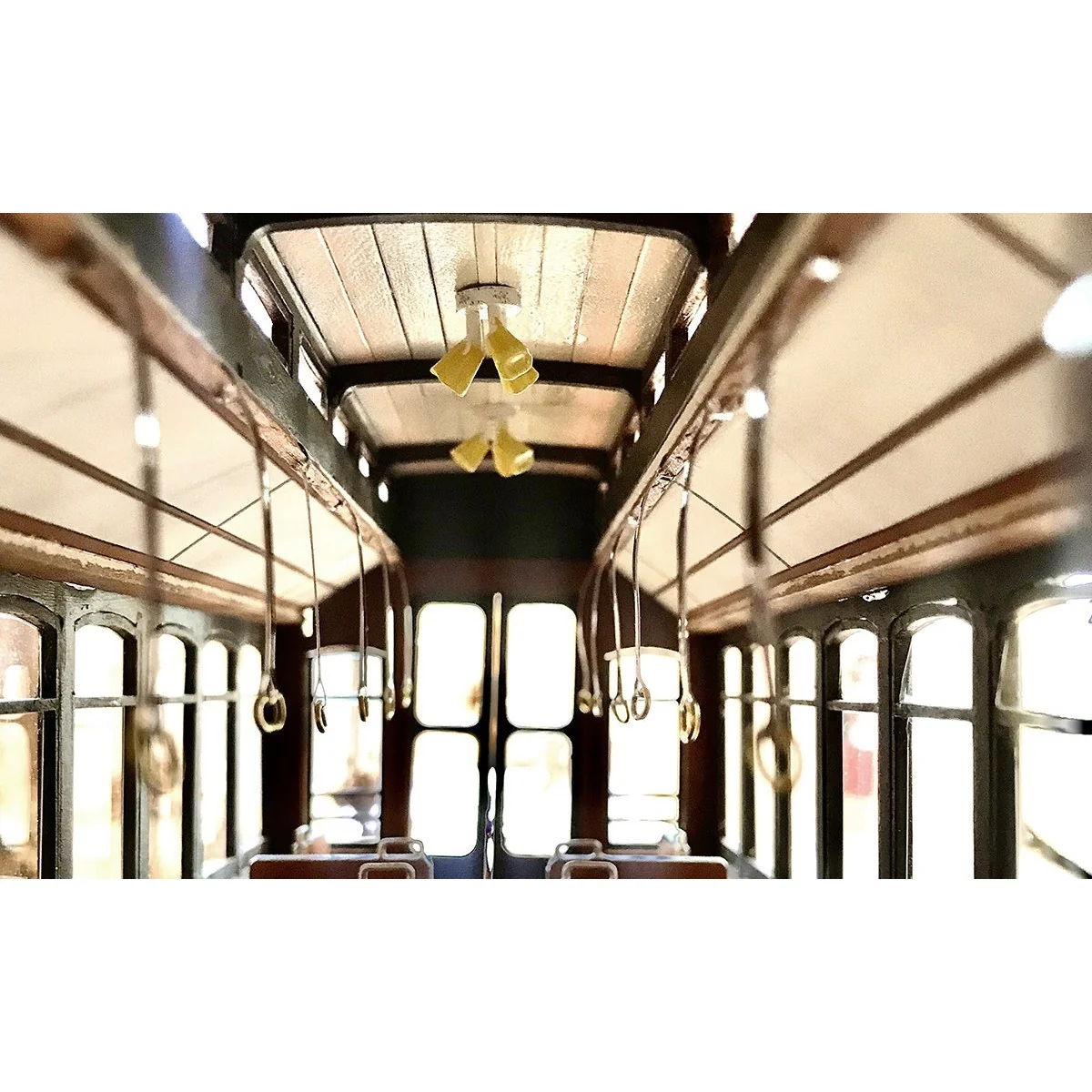 OcCre 53011 Buenos Aires Tram 1/24 scale wood and metal constructio...