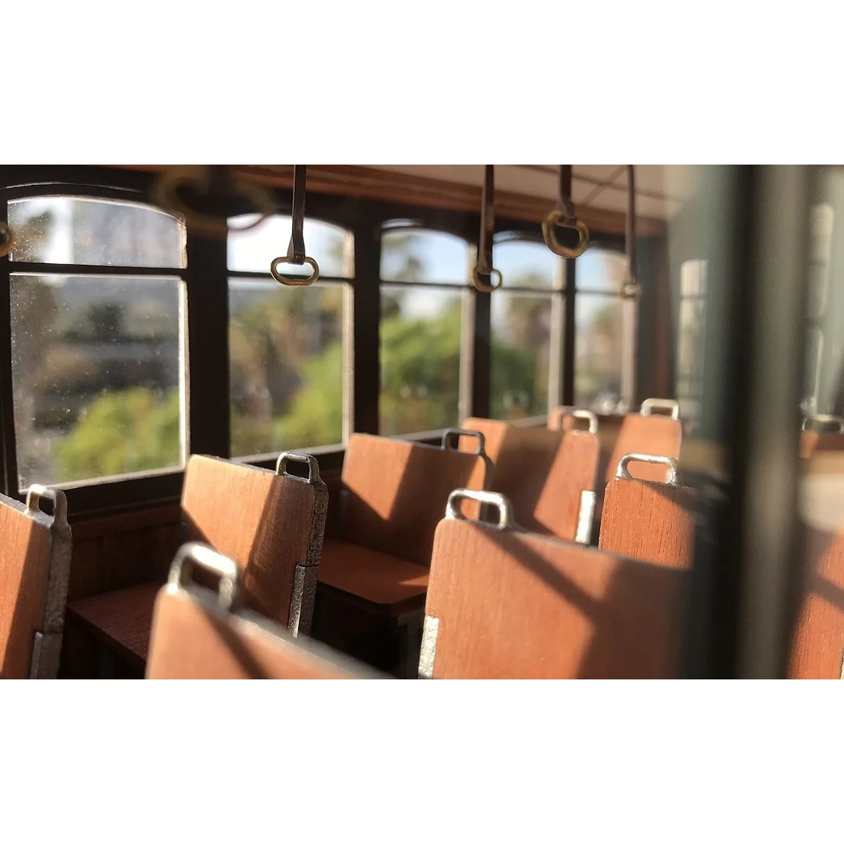 OcCre 53011 Buenos Aires Tram 1/24 scale wood and metal constructio...