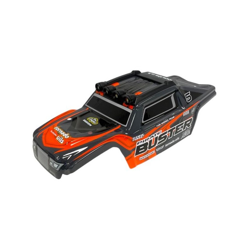 Carrosserie Pirate Buster orange avec LED T2M T2M T4965/62OK - 1