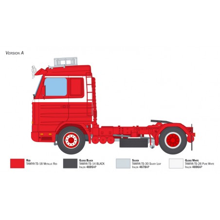 Scania R143 M 500 Streamline 4x2 1/24 Italeri - I3950