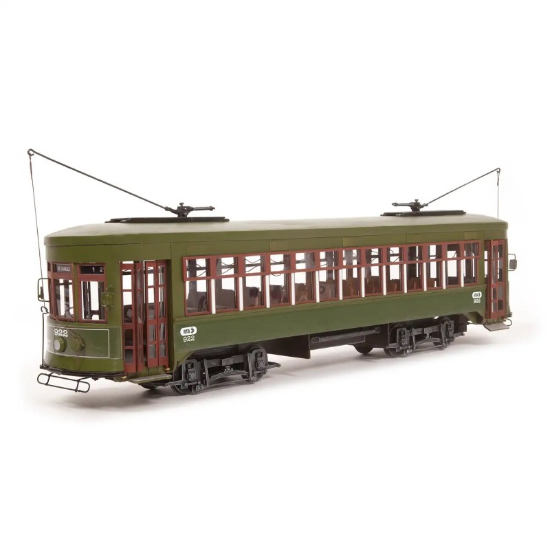 Tram Nouvelle-Orléans 1/24 kit construction bois métal OcCre OcCre 53012 - 1