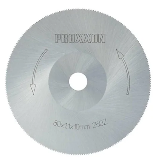 PRX-28730-Lame de scie Acier spécial (HSS) 80 mm, 250 dents Proxxon - PRX-28730