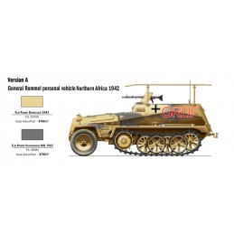 Vehicle Sd.Kfz.250/3 1/72 Italeri Italeri I7034 - 3