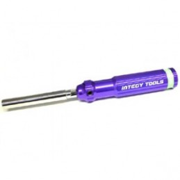 Screwdriver Socket 5.5 mm blue aluminum Integy Integy C22316C - 1