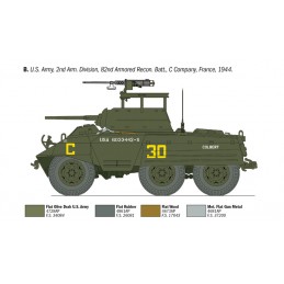 M8 Greyhound 1/35 Italeri Vehicle Italeri I6364 - 4