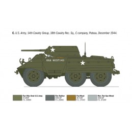 M8 Greyhound 1/35 Italeri Vehicle Italeri I6364 - 5