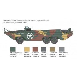 Vehicle DUKW 2 1/2 GMC Amphibious Truck 1/35 Italeri Italeri I6392 - 7