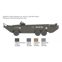 Vehicle DUKW 2 1/2 GMC Amphibious Truck 1/35 Italeri Italeri I6392 - 8