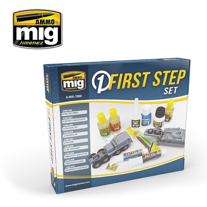 Getting Started Mig Mockup Toolset AMMO - MIG Jimenez A.MIG-7800 - 1