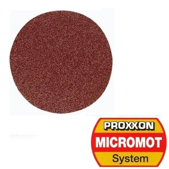 Disque abrasif en corindon pour LHW Proxxon - Grain 150 (x12) Proxxon PRX-28550 - 1 PRX-28550-Disque abrasif en corindon pour LHW Proxxon - Grain 150 (x12) - PRX-28550