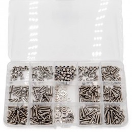 Screw set 1/10 1/8 (330 pcs) for RC car Hobbytech HTR-303 - 2