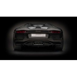 Lamborghini Aventador LP 700-4 Roadster Nero Nemesis Matte Black 1/8 - Poach Pocher HK121F - 4