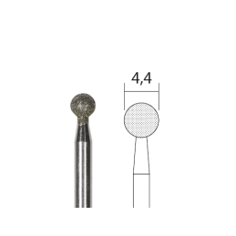 Round diamond grinding bit Ø 4.4 mm (x2) Proxxon Proxxon PRX-28226 - 2