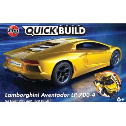 Lamborghini Aventador LP 700-4 Yellow - Quick Build Airfix Airfix J6026 - 1