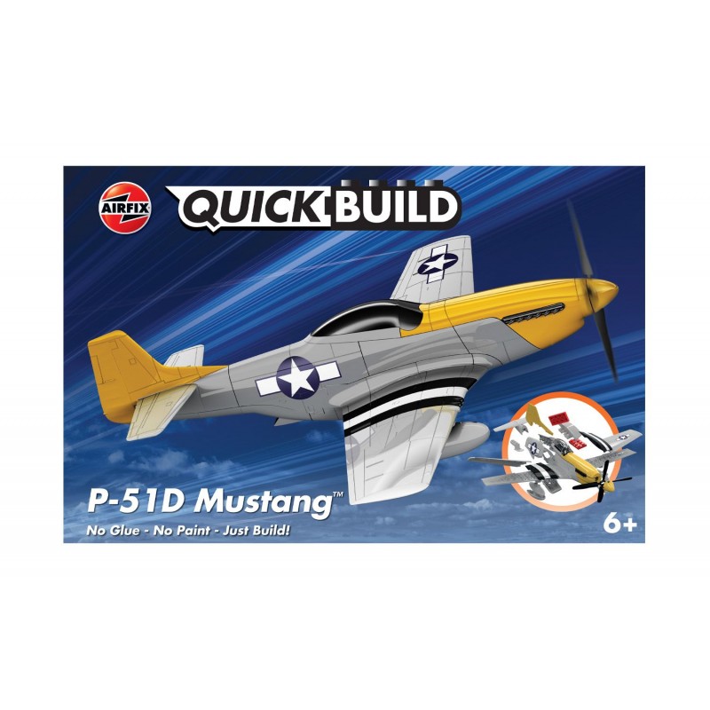 P-51D Mustang - Quick Build Airfix Airfix J6016 - 1