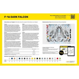 F-16 Dark Falcon 1/48 Heller Heller HEL-30411 - 2