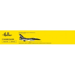 F-16 Dark Falcon 1/48 Heller Heller HEL-30411 - 3