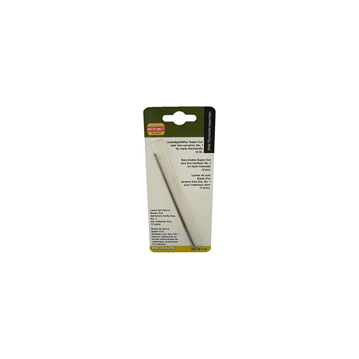 Proxxon Fine Tooth Cutting Saw Blade for Steel - PRX-28114 - PRX-28114 Proxxon Fine Tooth Cutting Saw Blade for Steel - PRX-28114 - PRX-28114