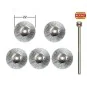 PRX-28956-Proxxon stainless steel disc brushes Ø 22 mm (x5) - PRX-28956