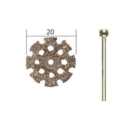 20 mm Tungsten Carbide Cutting Discs + Proxxon Bracket - PRX-28838
