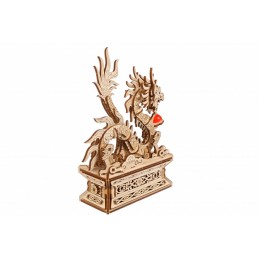 Wood Dragon Puzzle 3D Wood UGEARS UGEARS UG-70259 - 3