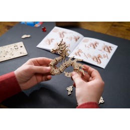 Dragon bois Puzzle 3D bois UGEARS UGEARS UG-70259 - 8