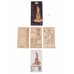 Statue de la Liberté Puzzle 3D bois UGEARS UGEARS UG-70247 - 4