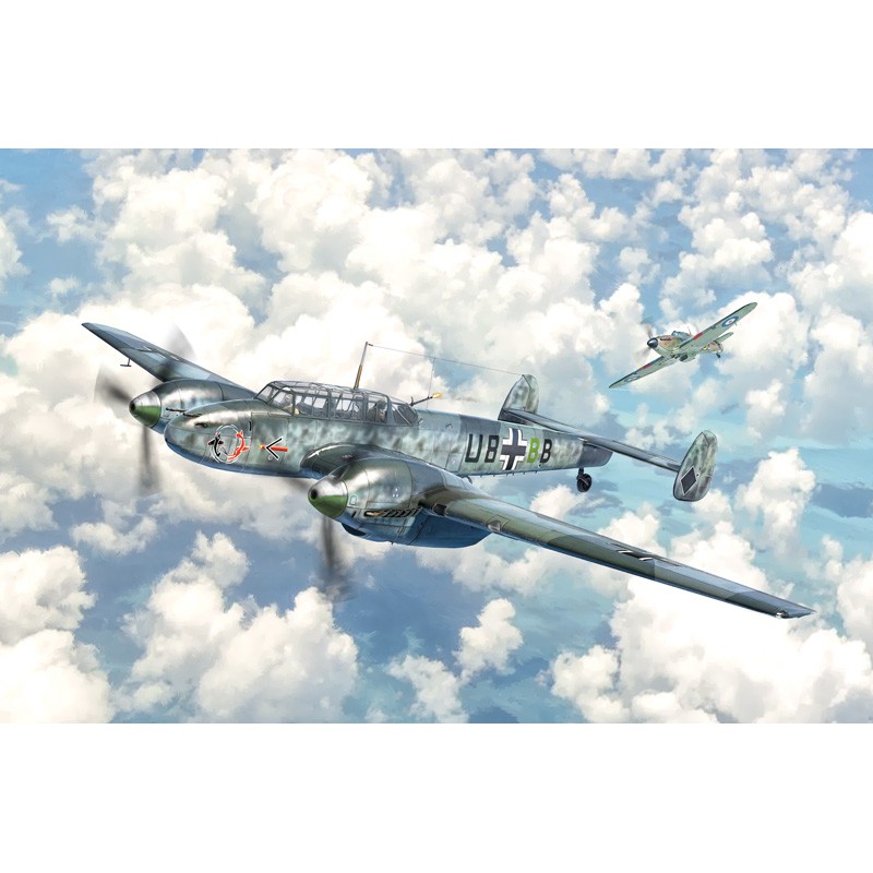 Avion Messerschmitt BF110C-3/C-4 1/72 Italeri Italeri I049 - 1