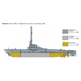 Sous-marin U-Boot Biber 1/35 Italeri Italeri I5609 - 4