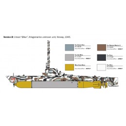 Sous-marin U-Boot Biber 1/35 Italeri Italeri I5609 - 5